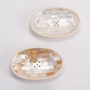 Jabonera De Nacar Ovalada