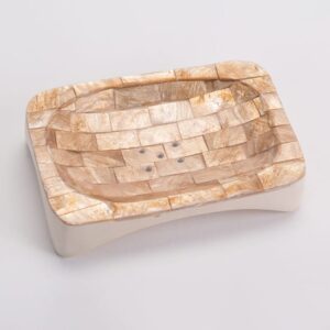 Jabonera De Nacar Rectangular