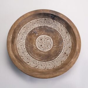 Platon Decorativo Tallado A Mano