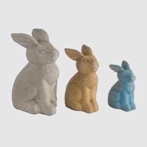 Set De Conejos Decorativos