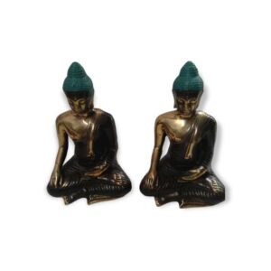Statue Buda  Sentado  Bronze