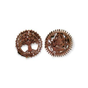 Rotulo De Madera En Ganesha Y Arbold Ela Vida