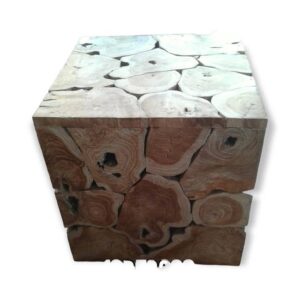 Cubo Madera Grande 60X60 W/Wash