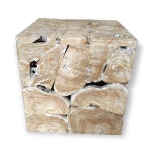 Cubo De Madera 50X50 W/Wash