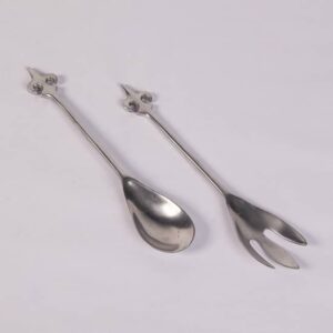 Set Cuchara Y Tenedor Aluminium