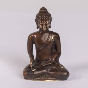 Statue Buda Sentado Bronze 12Cm
