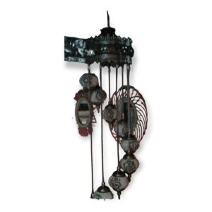 Lampara Marroqui De Colgar 9 Bolitas