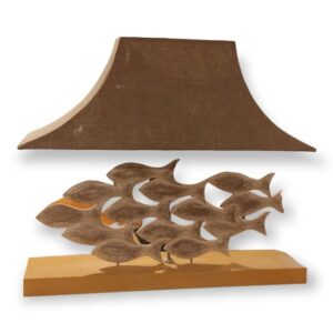 Lampara Pantalla Tipo Peces