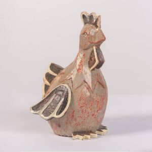 Statua Pollo Sentado Pita