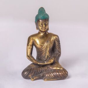 Statue Buda  Sentado  Bronze