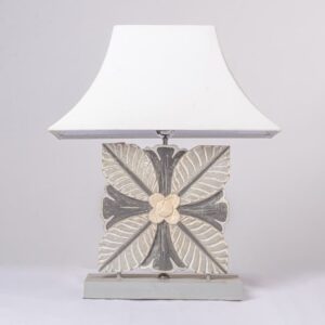 Lampara Pita Tallada Con Sombra