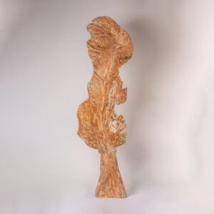 Decoración Hoja Teca Stand