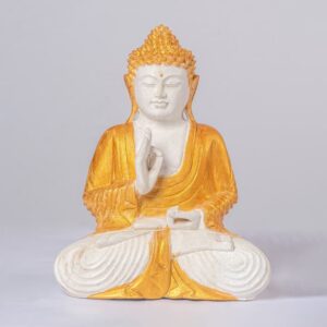 Estatua Buda Pintado 30 Cm