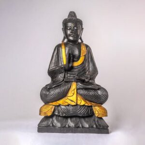 Estatua Buda Pintado 80 Cm