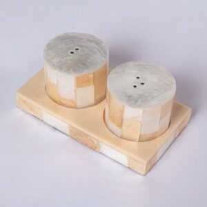 Salero Y Pimentero Nacar