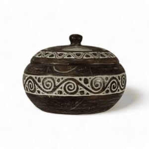 Bowl Centro Mesa Timor Con Tapa Peq